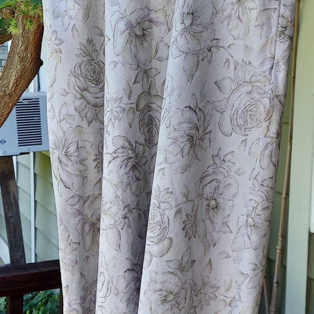 Gorgeous Gray 100% Linen J. Jill Skirt